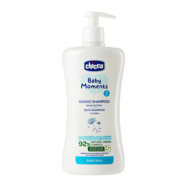 Chicco Baby Moments Αφρόλουτρο & Σαμπουάν 500ml L40-10591-00