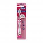 Chicco Οδοντόβουρτσα Hippo 3-6 Ετών Ροζ L80-12083-00