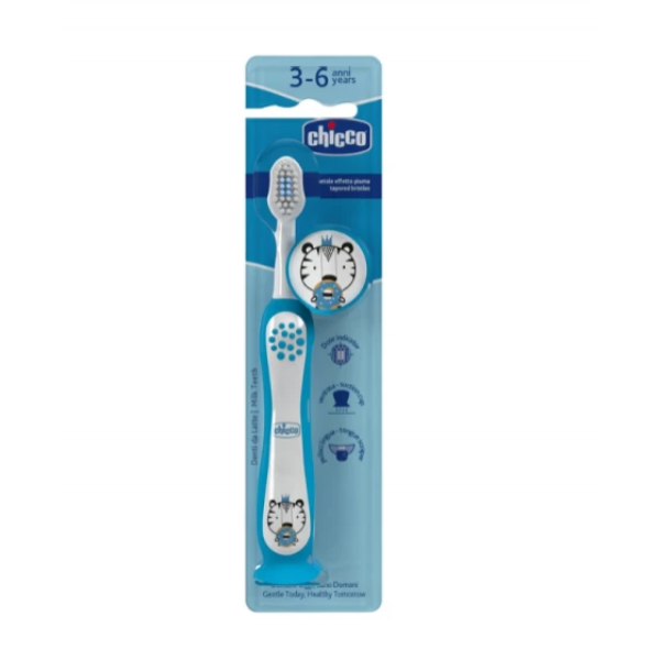 Chicco Οδοντόβουρτσα 3-6 Ετών Μπλε L80-12083-11
