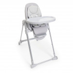 Chicco Κάθισμα Φαγητού Polly Armonia Steel P04-87140-05 Chicco Κάθισμα Φαγητού Polly Armonia Steel P04-87140-05