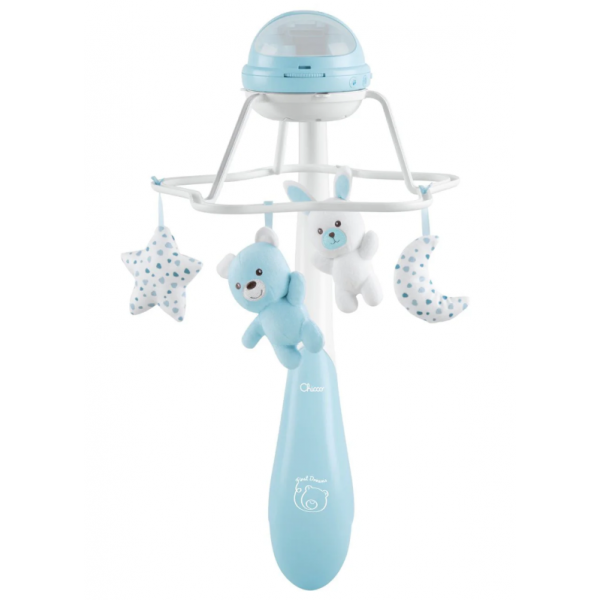 Chicco Παιχνίδι Κούνιας-Προβολέας Rainbow Σιελ 0M+ Y01-11041-20