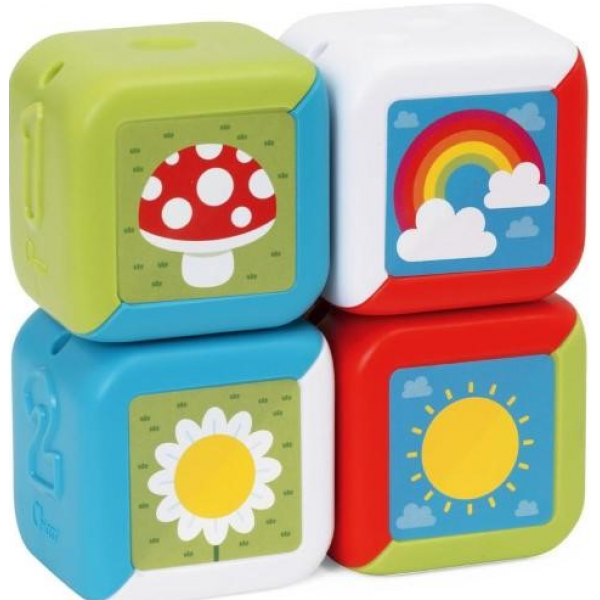 Chicco Εκπαιδευτικοί Κύβοι 2 σε 1 Y02-11857-00