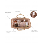 CHILDHOME Τσάντα αλλαγής Mommy Bag Puffered Beige BR75832