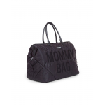 CHILDHOME Τσάντα αλλαγής Mommy Bag Puffered Black BR75833