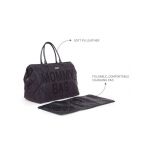 CHILDHOME Τσάντα αλλαγής Mommy Bag Puffered Black BR75833