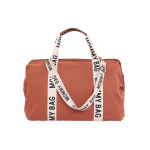 Childhome Τσάντα Αλλαγής Mommy Bag Sinature Terracotta BR77288