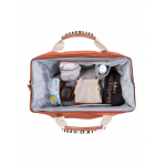 Childhome Τσάντα Αλλαγής Mommy Bag Sinature Terracotta BR77288