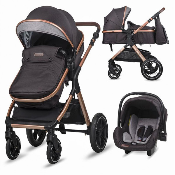 Coccolle Πολυκαρότσι Melora 2 in 1 Diamond Black 322061560