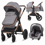 Coccolle Πολυκαρότσι Melora 2 in 1 Moonlit Grey 322061571