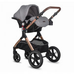 Coccolle Πολυκαρότσι Melora 2 in 1 Moonlit Grey 322061571