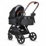 Coccolle Πολυκαρότσι Amani 2 in1 Diamond Black 323061860