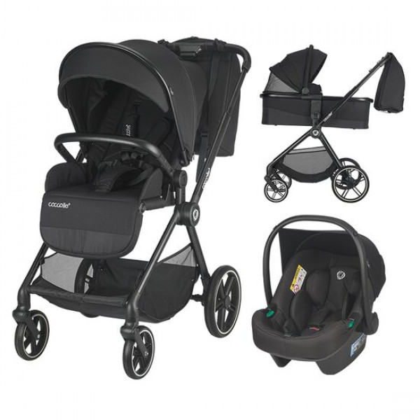 Coccolle Πολυκαρότσι Lissia 3in1 Anthracite 323065665