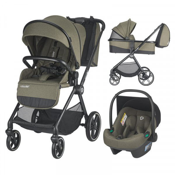 Coccolle Πολυκαρότσι Lissia 3in1 Moss green 323065680