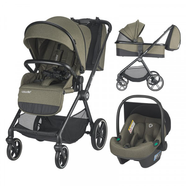 Coccolle Πολυκαρότσι Lissia 3 in1 Moss green 323065680