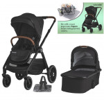 Coccolle Πολυκαρότσι 2 in1 Aspen Jet Black ΔΩΡΟ μια πολυχρηστική τσάντα καροτσιού 324062360 Coccolle Πολυκαρότσι 2 in1 Aspen Jet Black ΔΩΡΟ μια πολυχρηστική τσάντα καροτσιού 324062360