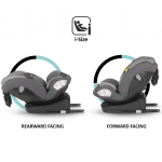 Coccolle Κάθισμα Αυτοκίνητου Nyota iSize 40 εως 150cm Diamond Black 324087060