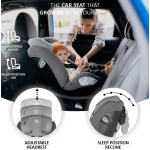 Coccolle Κάθισμα Αυτοκίνητου Nyota iSize 40 εως 150cm Moonlight Grey 324087071 Coccolle Κάθισμα Αυτοκίνητου Nyota iSize 40 εως 150cm Moonlight Grey 324087071