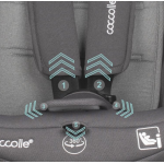 Coccolle Κάθισμα Αυτοκίνητου Sidra iSize 40 εως 150cm Moonlight Grey 324087171 