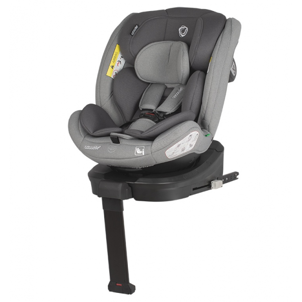 Coccolle Κάθισμα Αυτοκίνητου Sidra iSize 40 εως 150cm Moonlight Grey 324087171 