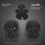 Coccolle Κάθισμα Αυτοκινήτου Rilax 40-76cm Black 325080460 Coccolle Κάθισμα Αυτοκινήτου Rilax 40-76cm Black 325080460
