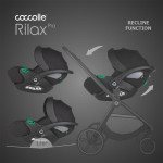 Coccolle Κάθισμα Αυτοκινήτου Rilax 40-76cm Black 325080460 Coccolle Κάθισμα Αυτοκινήτου Rilax 40-76cm Black 325080460