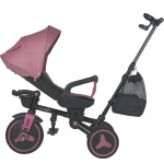 Coccolle Αναδιπλούμενο Τρίκυκλο Ποδήλατο Urbio Plus Smoked Pink 326014510 Coccolle Αναδιπλούμενο Τρίκυκλο Ποδήλατο Urbio Plus Smoked Pink 326014510