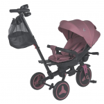Coccolle Αναδιπλούμενο Τρίκυκλο Ποδήλατο Urbio Plus Smoked Pink 326014510 Coccolle Αναδιπλούμενο Τρίκυκλο Ποδήλατο Urbio Plus Smoked Pink 326014510