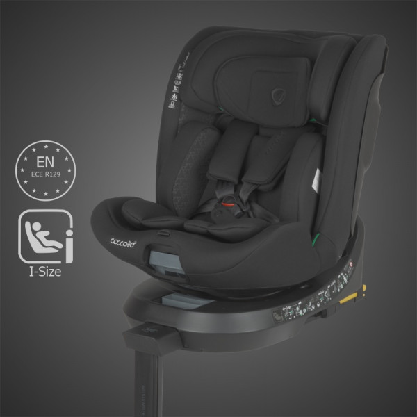 Coccolle Κάθισμα Αυτοκινήτου iSize 40-150cm Ario Midnight Black 326098060