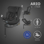 Coccolle Κάθισμα Αυτοκινήτου iSize 40-150cm Ario Midnight Black 326098060