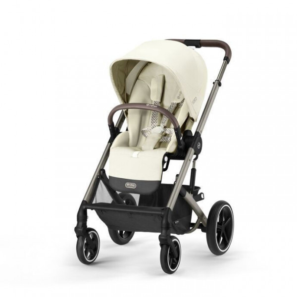 Cybex Καρότσι Balios S Lux TPE Seashell Beige | Light Beige (ΔΩΡΟ Snogga) 522002565