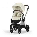 Cybex Καρότσι Eos Lux 2-in-1 Seashell Beige (Taupe Frame) 522003851