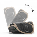 Cybex Κάθισμα Αυτοκινήτου Solution G2 100 εως 150cm Almond Beige Plus 524000685