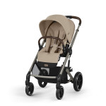 Cybex Καρότσι Balios S Lux Almond Beige (Taupe Frame) 524001211