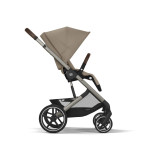 Cybex Καρότσι Balios S Lux Almond Beige (Taupe Frame) 524001211