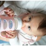 Dr. Browns Λαβές Σιλικόνης για Φαρδύ Μπιμπερό Ροζ AC008