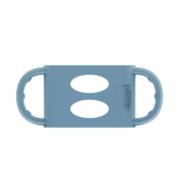 Dr. Browns Λαβές Σιλικόνης για Φαρδύ Μπιμπερό Μπλε AC009