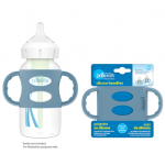 Dr. Browns Λαβές Σιλικόνης για Φαρδύ Μπιμπερό Μπλε AC009 Dr. Browns Λαβές Σιλικόνης για Φαρδύ Μπιμπερό Μπλε AC009