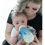 Dr. Browns Λαβές Σιλικόνης για Φαρδύ Μπιμπερό Μπλε AC009 Dr. Browns Λαβές Σιλικόνης για Φαρδύ Μπιμπερό Μπλε AC009