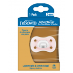 Dr Brown s Advantage Πιπίλα Σιλικόνης 0-6m Pink PA11006 Dr Brown s Advantage Πιπίλα Σιλικόνης 0-6m Pink PA11006