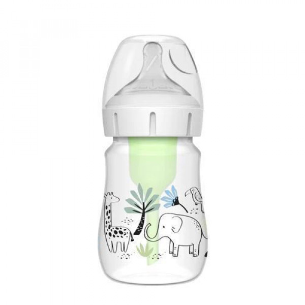 Dr Brown s Μπιμπερό Πλαστικό Options+ Με Φαρδύ Λαιμό 150ml  Elephant WB51008