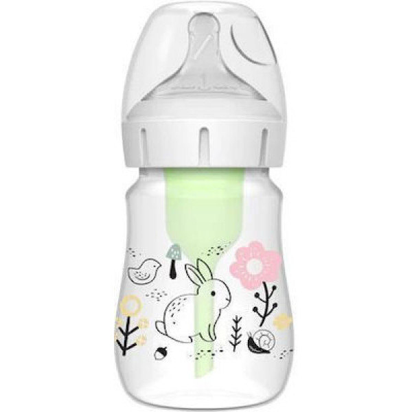 Dr Brown s Μπιμπερό Πλαστικό Options+ Με Φαρδύ Λαιμό 150ml  Bunny WB51009