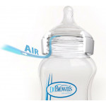 Dr Brown s Μπιμπερό Γυάλινο Options Με Φαρδύ Λαιμό 270ml 2 τεμ WB92740