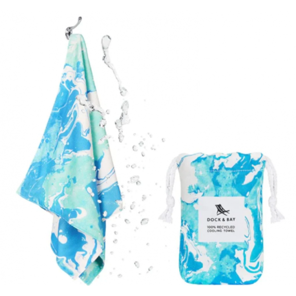 Dock & Bay Δροσιστική πετσέτα γυμναστικής 69x33cm Take A Dip 5060668830246