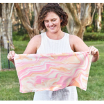 Dock & Bay Δροσιστική πετσέτα γυμναστικής 69x33cm Peach Melba 5060668830253