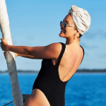 Dock & Bay Πετσέτα μαλλιών Hair Wrap Tulum Blue 5060668832219