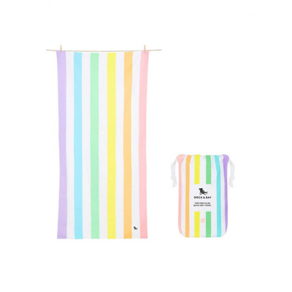 Dock & Bay Παιδική Πετσέτα Θαλάσσης - Unicorn Waves Microfiber Μικροϊνες 130x70 εκ 5060668835432