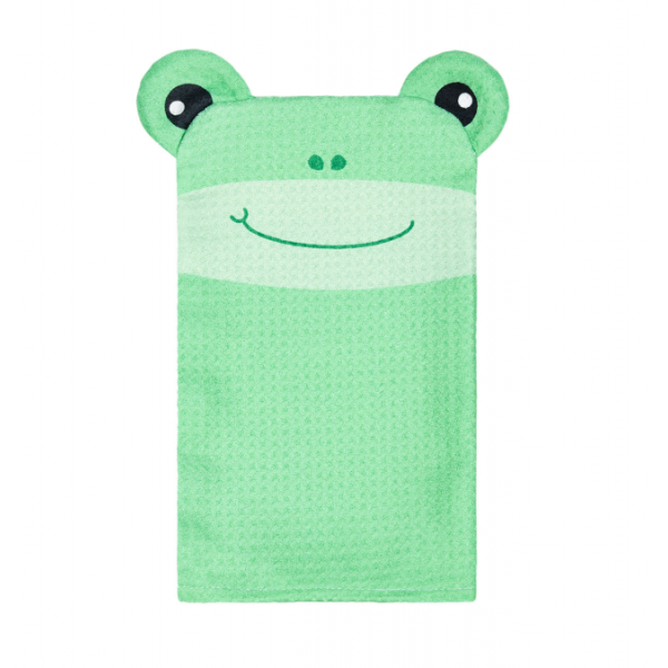 Dock & Bay Γάντι πλυσίματος μωρού Frankie frog 5060668835753