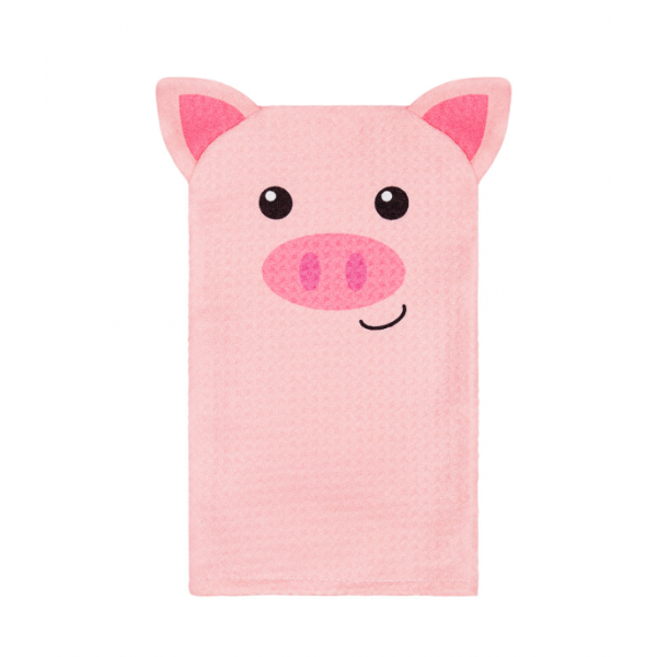 Dock & Bay Γάντι πλυσίματος μωρού Parker Pig 5060668835791