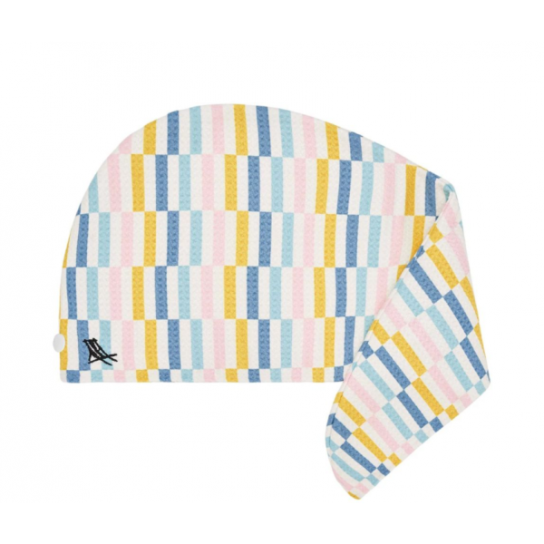 Dock & Bay Πετσέτα μαλλιών με ελαφριά πικέ ύφανση 63x26cm  Boardwalk Parade 5060668838273