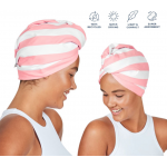 Dock & Bay Πετσέτα μαλλιών Τουρμπάνι Hair Wrap Malibu Pink 5060668839072